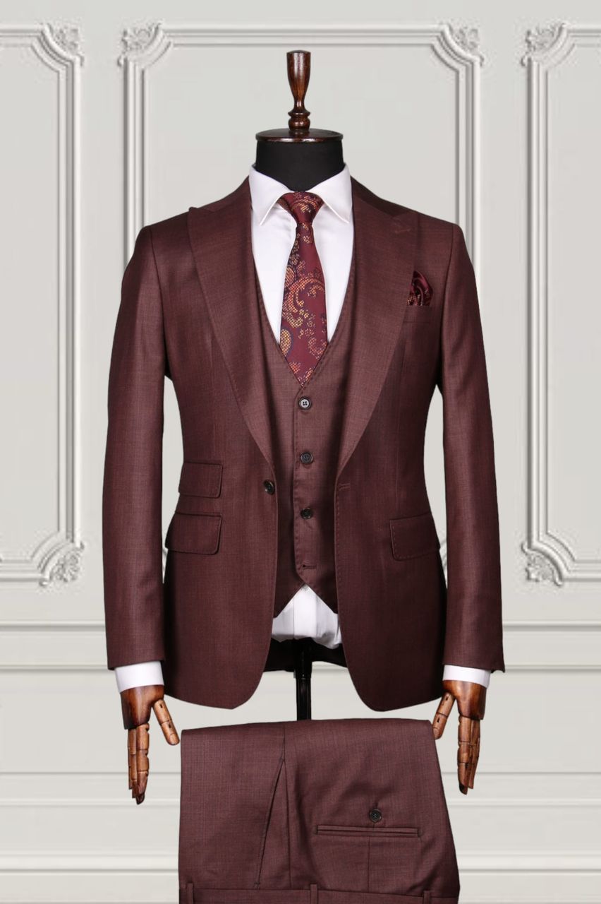 Veste chic marron